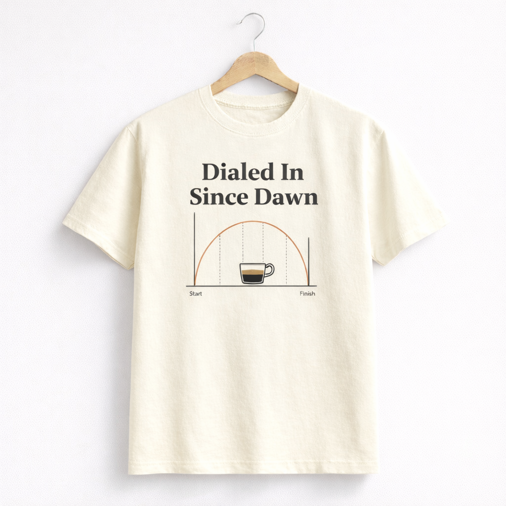 Dialed In Since Dawn Tee